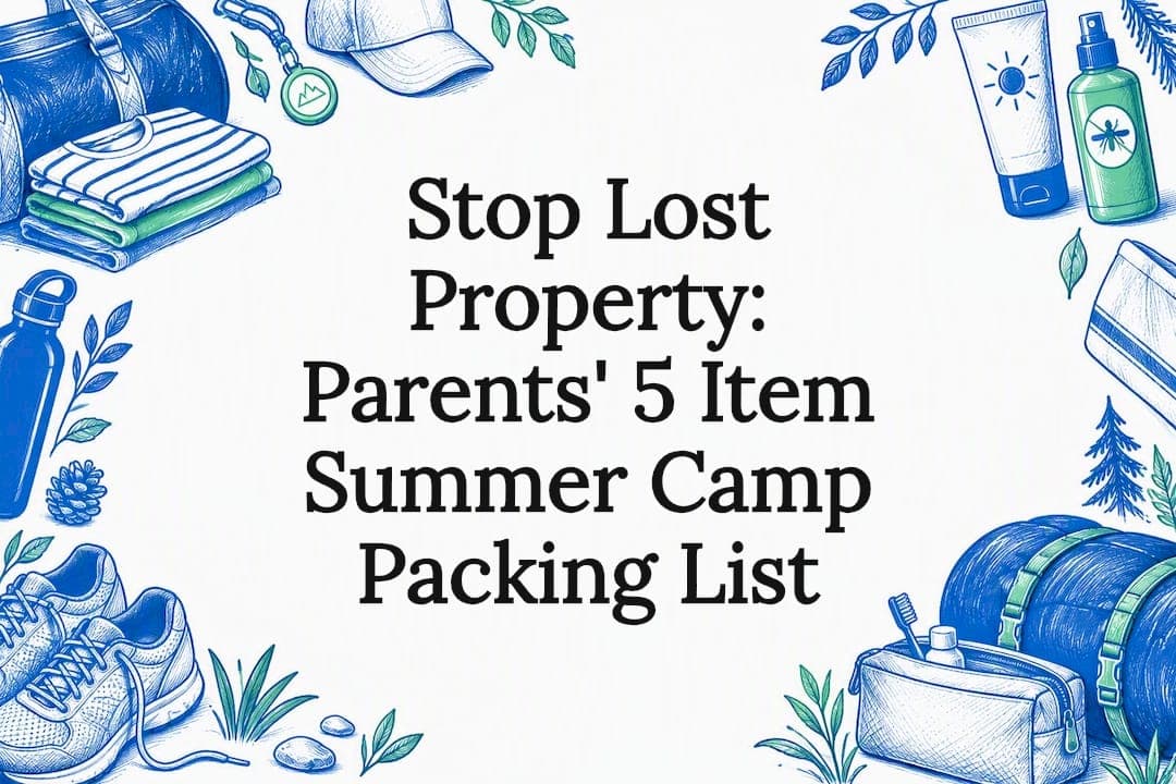 Stop Lost Property: Parents' 5 Item Summer Camp Packing List