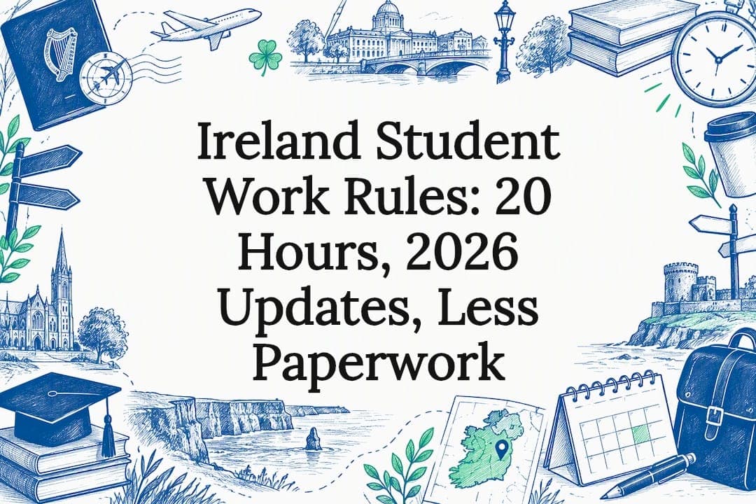 Ireland Student Work Rules: 20 Hours, 2026 Updates, Less Paperwork